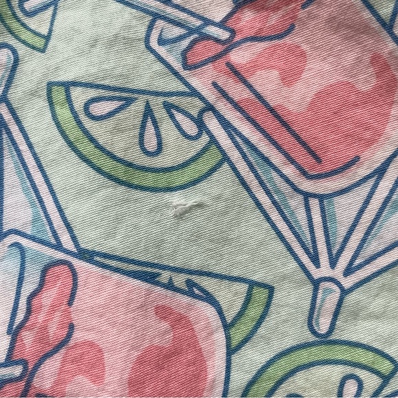 Vineyard Vines Pink Lemonade Print Cotton Mini Skirt Size 4 - Picture 5 of 10